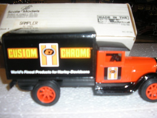 Custom Chrome Freight Truck